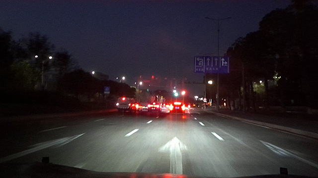 Low light driving
